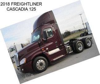 2018 FREIGHTLINER CASCADIA 125