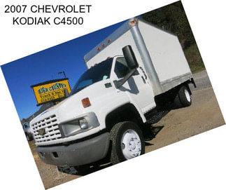 2007 CHEVROLET KODIAK C4500