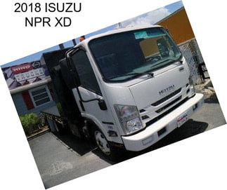 2018 ISUZU NPR XD