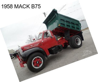 1958 MACK B75