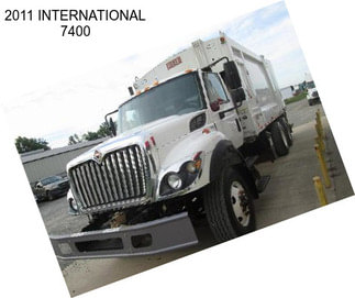 2011 INTERNATIONAL 7400