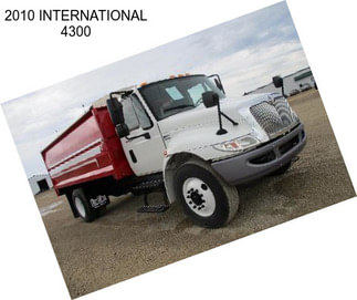 2010 INTERNATIONAL 4300