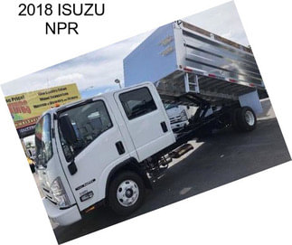 2018 ISUZU NPR