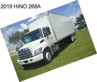 2019 HINO 268A