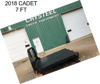 2018 CADET 7 FT