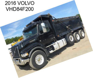 2016 VOLVO VHD84F200