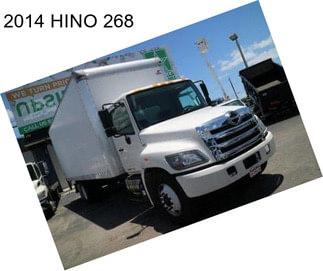 2014 HINO 268