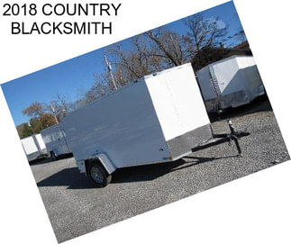 2018 COUNTRY BLACKSMITH