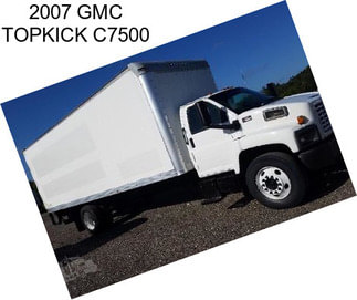 2007 GMC TOPKICK C7500