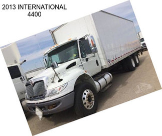 2013 INTERNATIONAL 4400