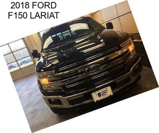 2018 FORD F150 LARIAT