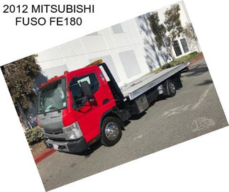 2012 MITSUBISHI FUSO FE180