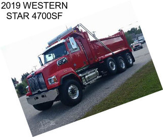 2019 WESTERN STAR 4700SF