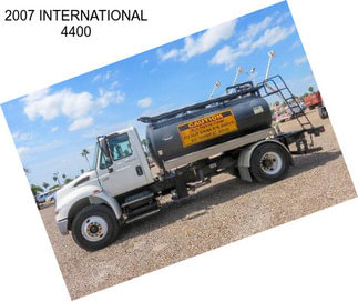 2007 INTERNATIONAL 4400