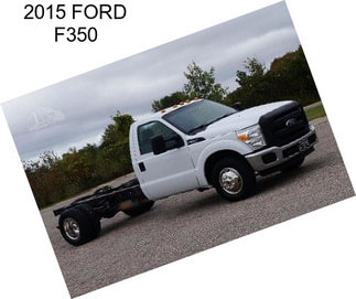 2015 FORD F350