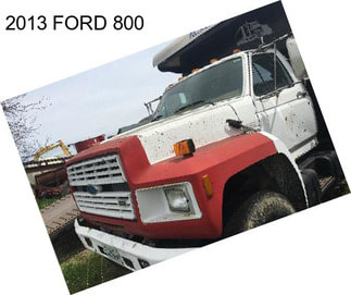 2013 FORD 800