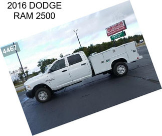 2016 DODGE RAM 2500