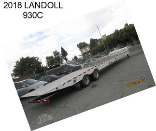 2018 LANDOLL 930C