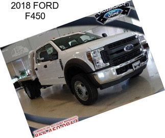 2018 FORD F450