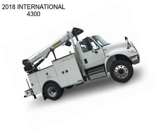 2018 INTERNATIONAL 4300