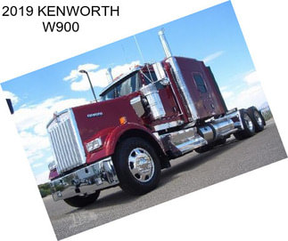 2019 KENWORTH W900