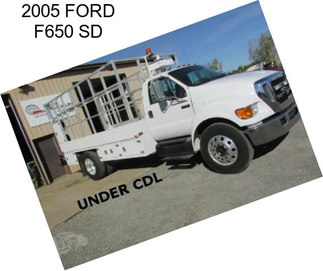 2005 FORD F650 SD
