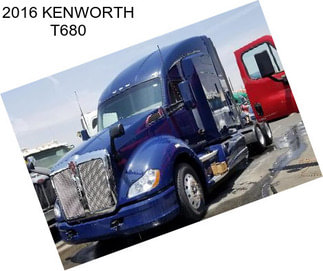 2016 KENWORTH T680