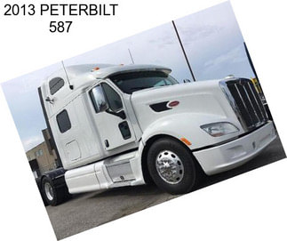 2013 PETERBILT 587