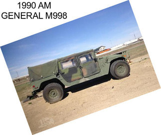 1990 AM GENERAL M998