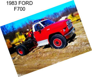 1983 FORD F700