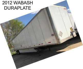 2012 WABASH DURAPLATE