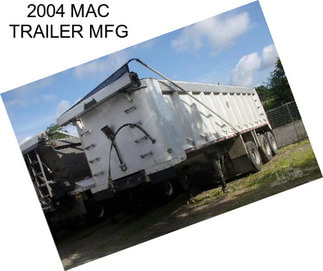 2004 MAC TRAILER MFG