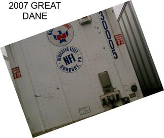 2007 GREAT DANE