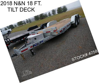 2018 N&N 18 FT. TILT DECK