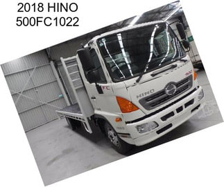 2018 HINO 500FC1022