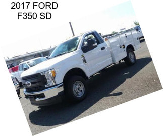 2017 FORD F350 SD