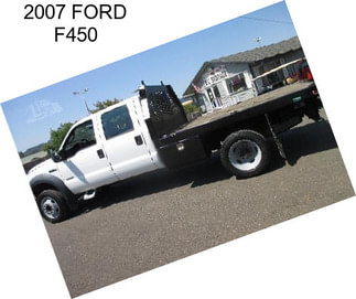 2007 FORD F450