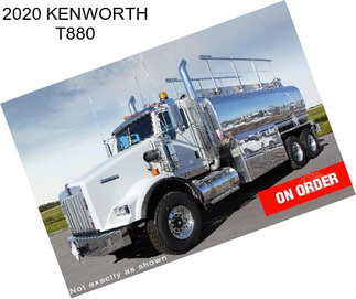 2020 KENWORTH T880