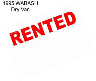 1995 WABASH Dry Van