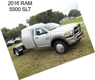 2016 RAM 5500 SLT