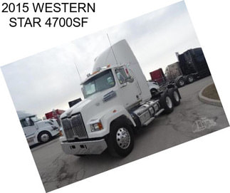 2015 WESTERN STAR 4700SF