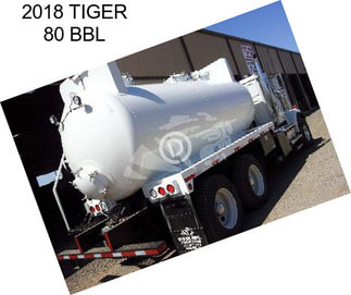 2018 TIGER 80 BBL