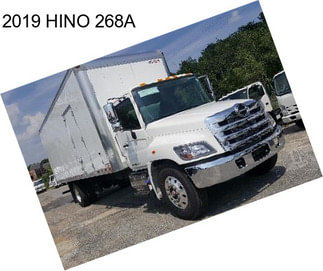 2019 HINO 268A