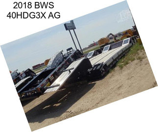 2018 BWS 40HDG3X AG