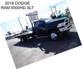 2018 DODGE RAM 5500HD SLT