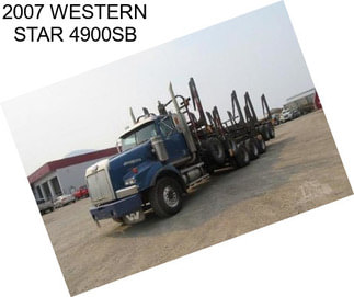 2007 WESTERN STAR 4900SB