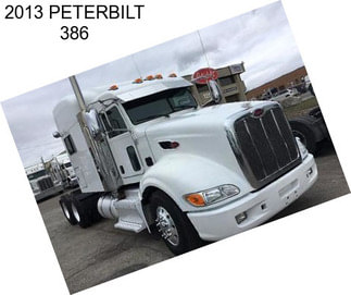 2013 PETERBILT 386