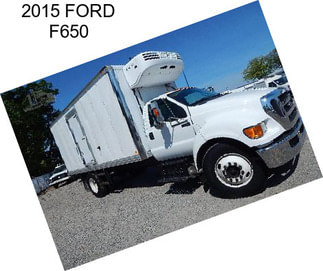 2015 FORD F650