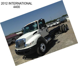 2012 INTERNATIONAL 4400