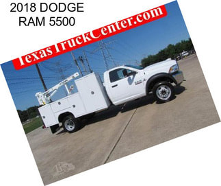 2018 DODGE RAM 5500